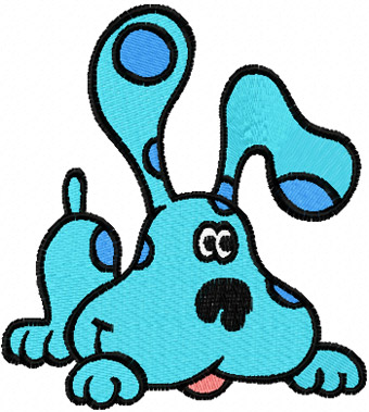 Blues Clues download machine embroidery design